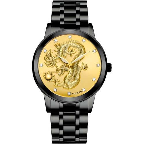  Sat Dragon - Crni / Zlatni KP33711 Cijene