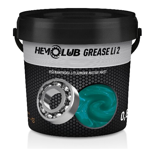 Hemolub mast grease Li2 800g Cene
