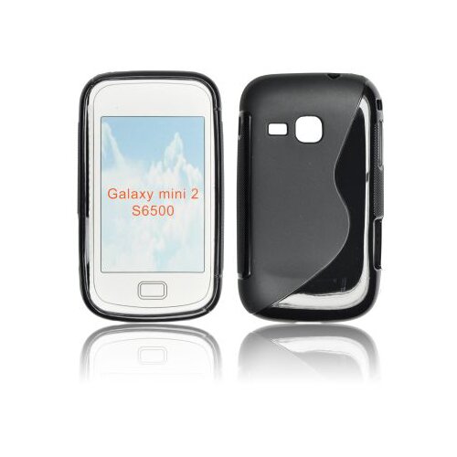  S silikonski ovitek za samsung galaxy mini 2 S6500 črn Slike
