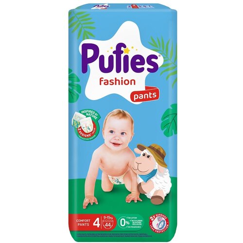 Pufies Maxi pants pelene, veličina 4, 9-15kg, 44 kom Cene