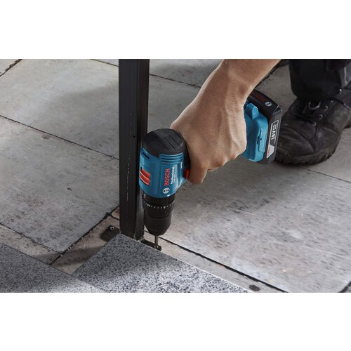 Bosch akumulatorska vibraciona bu&amp;scaron;ilica - odvrtač gsb 185-Li; 18V 1x2,0 ah u koferu (06019K3101) Slike