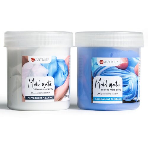 Artmie Mold Mate Silikonski kit - Set 1:1 400g Slike