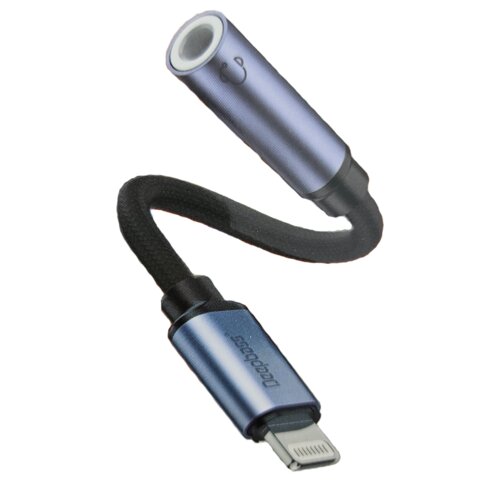  Deepbass AC-315 adapter Lightning na 3.5mm jack, Crni Cene