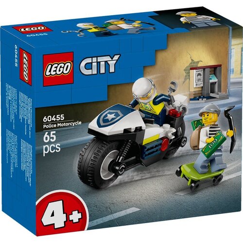 Lego City Police Motorcycle Chase 60455 Cene