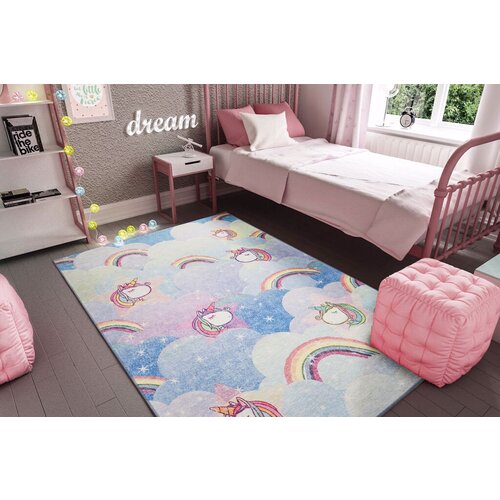 Conceptum Hypnose tepih minor Chenille 108, 75x150cm, Plavi Cene