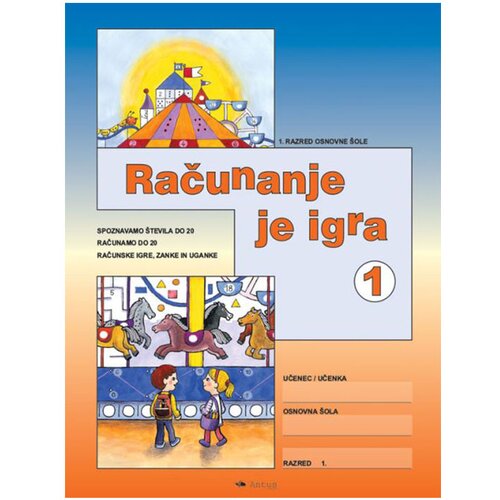 Računanje je igra 1, delovni zvezek Slike