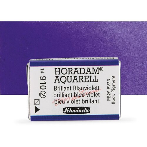 SCHMINCKE Akvarel boje Horadam cela posudica | 910 Brilliant Blue Violet Slike