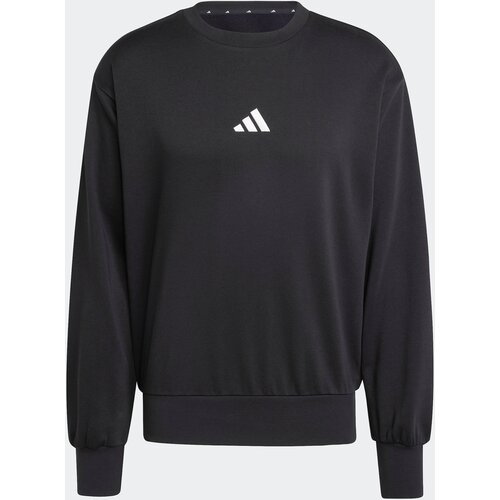 Adidas Sportska sweater majica &amp;#039;FEELCOZY&amp;#039; crna / bijela Slike