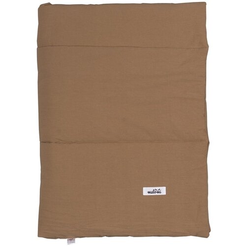 Malomi Kids Smeđa pamučna deka za bebe 80x100 cm - Slike