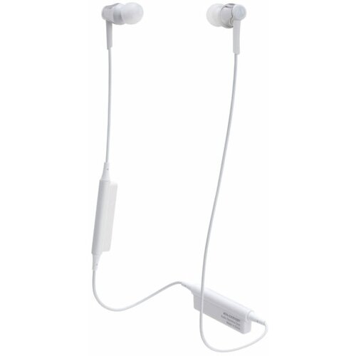 Audio Technica ATH-CKR35BTSV wireless in-ear headphones silver/white slušalice Slike