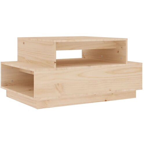  Stolić za kavu 80 x 55 x 40,5 cm od masivne borovine Slike