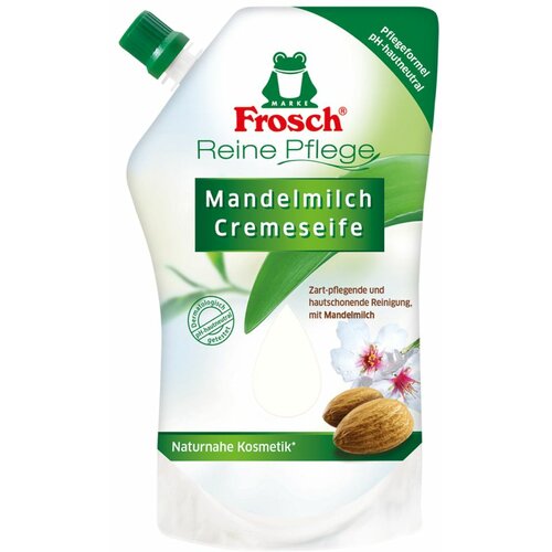 Frosch tečni sapun za ruke Almond Milk dopuna 500ml Slike