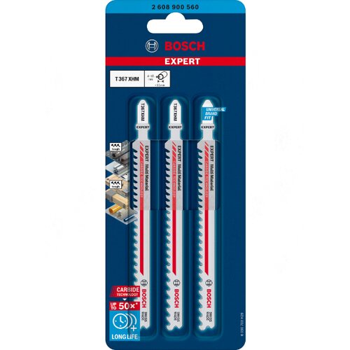 Bosch List vbodne žage Professional T367XHM (les/kovina/plastika, 3-delni, T-steblo) Slike