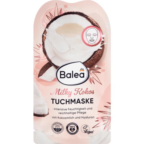 Balea Millky Kokos - maska u obliku maramice 1 kom Cene