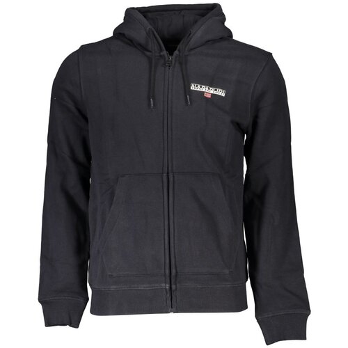 Napapijri MEN'S BLACK ZIP SWEATSHIRT Cijene