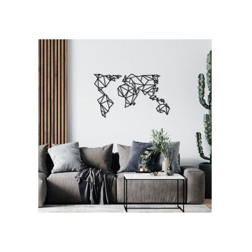 WALLXPERT zidna dekoracija World Map Metal Decor Cene