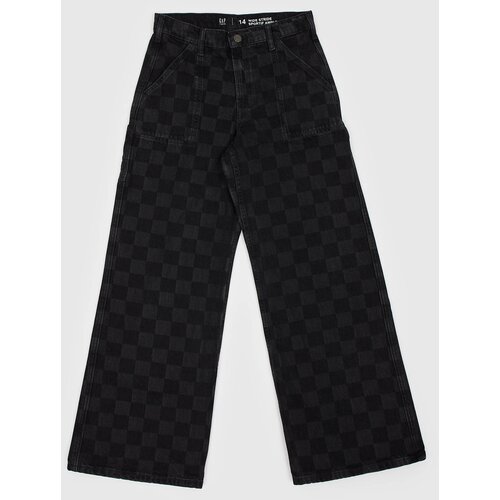 GAP Teen Jeans Wide Stride Checkerboard - Girls Slike