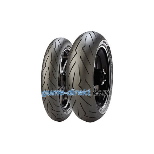 Pirelli Diablo Rosso III ( 120/65 ZR17 TL (56W) M/C, sprednje kolo DOT2022 ) Slike