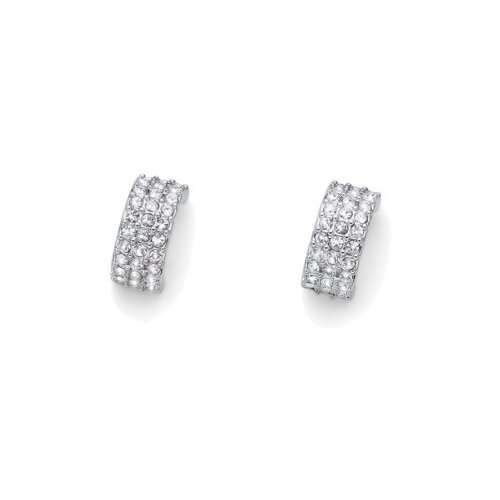  Ženske oliver weber sail crystal mindjuše sa swarovski belim kristalom ( 22781r ) Cene