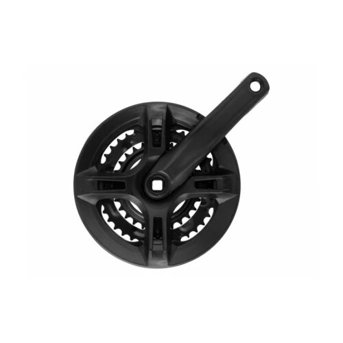 True wheel Srednji pogon čelik crni sa štitnikom 28/38/48,170mm Cene