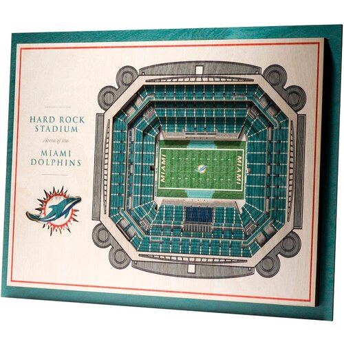 Drugo Miami Dolphins 3D Stadium View slika Cene