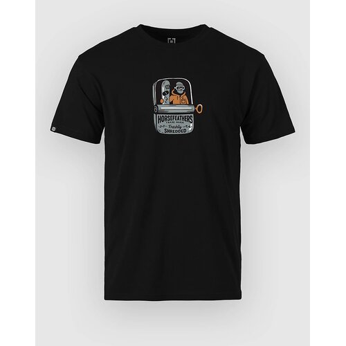 Horsefeathers Canned T-shirt black Slike