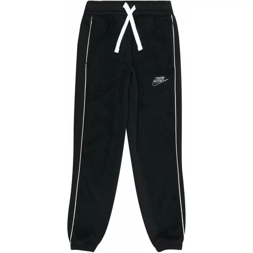 Nike Sportswear Hlače 'AMPLIFY' crna / bijela