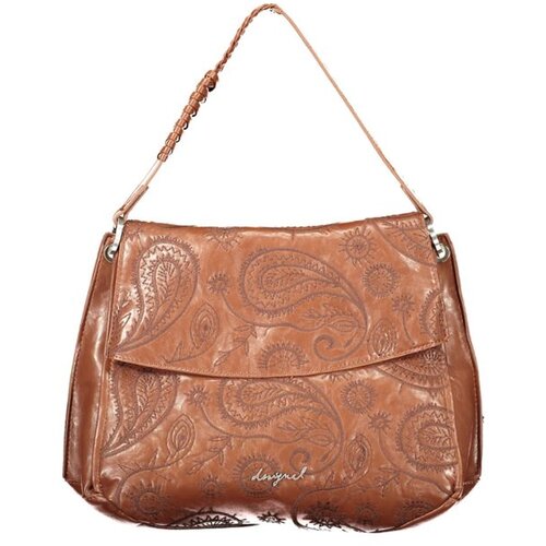 Desigual ženski ruksak s paisley uzorkom 23x13x30 cm camel Slike