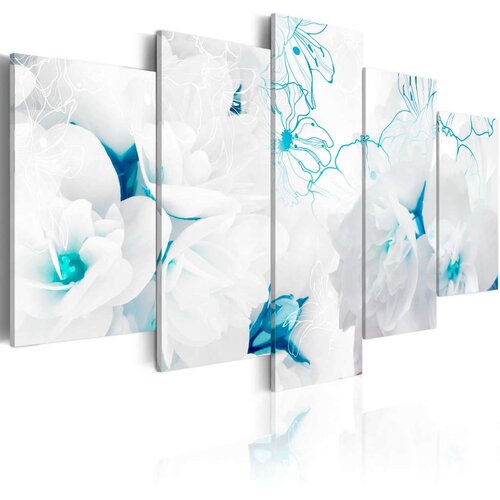  Slika - Turquoise threads 100x50 Cijene