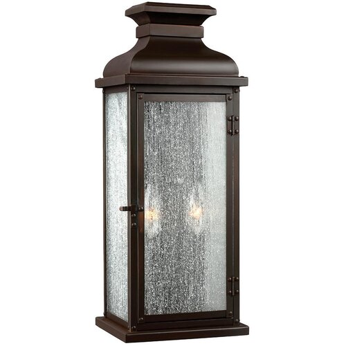 Elstead Lighting ZUNANJA STENSKA SVETILKA Pediment 17,8/15,5/46 cm Slike