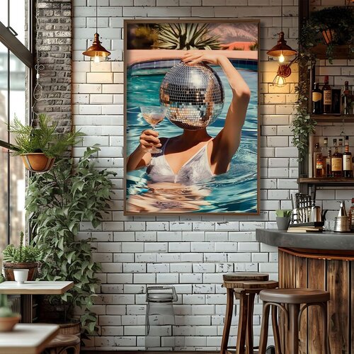 Wallity Zidna slika GE107, 35 x 47 cm Cene