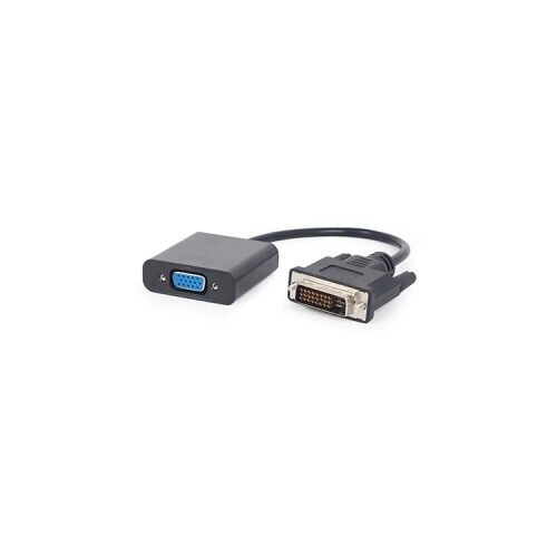 VIDEO adapter DVI-D to VGA GEMBIRD, A-DVID-VGAF-01, black Slike