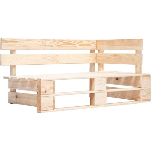 Maison Chic kavč - Sofa - Kanape dvosed iz palet z blazinami impregnirana borovina, (21727237) Slike