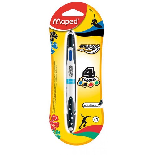 Maped Kemični svinčnik Twin Tip, 4/1, Tatoo Child (57743) Cene