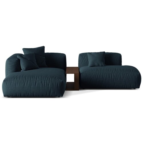 Micadoni Temno modra kotna sedežna garnitura (levi kot) Martina &amp;ndash; Home Slike