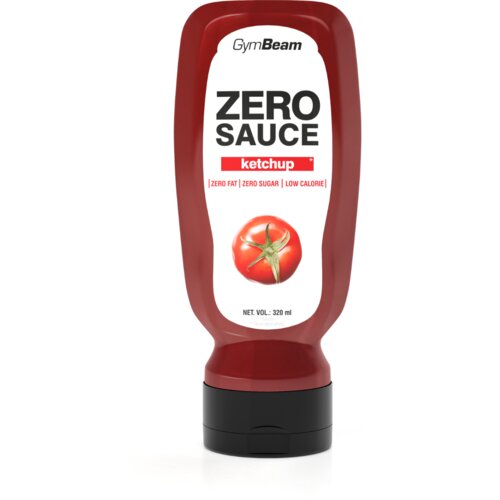 GymBeam bezkalorijski sos ketchup 320 ml Slike