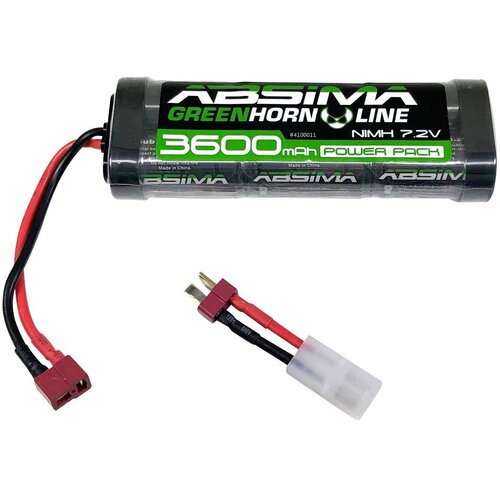Absima nimh akumulatorski paket za modele 7.2 V 3600 mAh &Scaron;tevilo celic: 6 trdo ohi&scaron;je T-vtičnica\, vtičnica Tamiya, (20438729) Cene
