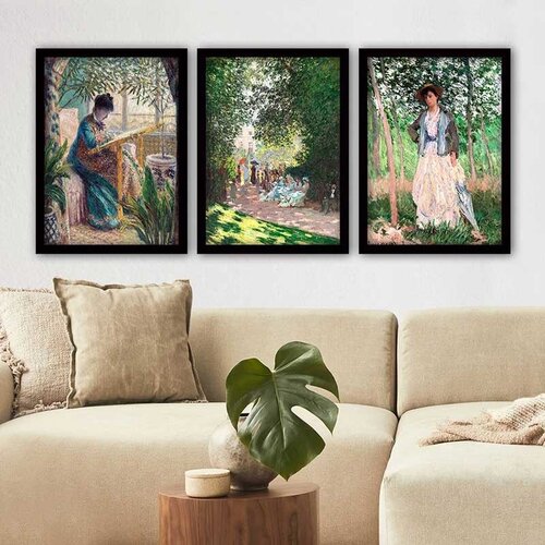 Wallity Set uramljenih slika 3SC_UN547270, 3 dijela Cene