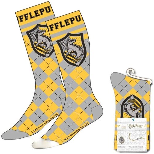 HARRY POTTER Hufflepuff Čarape za Odrasle Slike