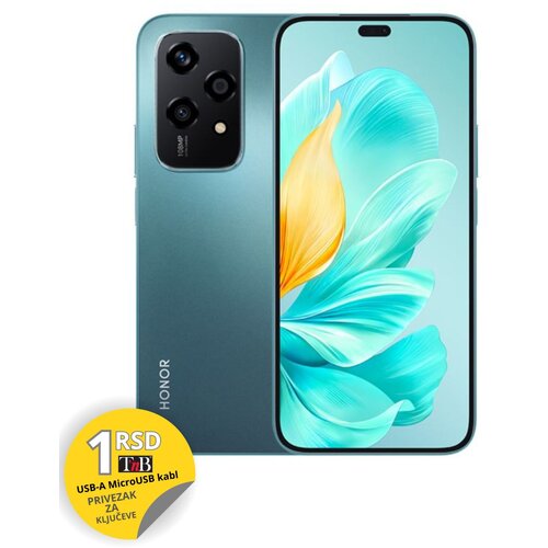 Honor 200 LITE 5G 8/256GB ZELENI Mobilni telefon Slike