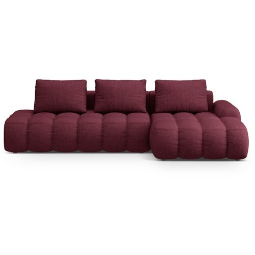 Cosmopolitan Design Bordo sklopiva/s prostorom za odlaganje kutna garnitura (s desnim kutom/s ležaljkom) Linz &amp;ndash; Slike