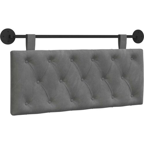  Držeće uzglavlje Zidne Tamno siva 110 x 55 x 7 cm Bar&amp;scaron;un - Tamno siva 100 cm bez LED Slike