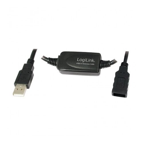 Logilink USB 2.0 Active Repeater Cable 15m UA0145 Slike
