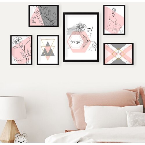 Wallity Set Slika SET_024, 6 Delova Cene