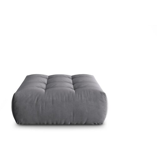 Micadoni Temno siv tabure iz tkanine bouclé Bloom – Home Cene