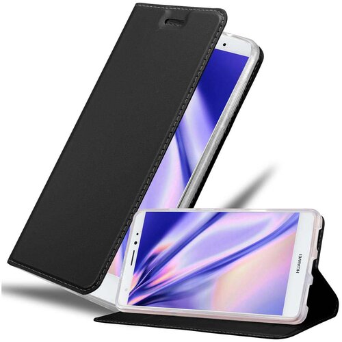 Cadorabo Ohi&scaron;je, združljivo z Huawei MATE S v klasična črna - Za&scaron;čitni ovitek z magnetnim zapiranjem, stoječo funkcijo in režo za kartice, (20561312) Cene