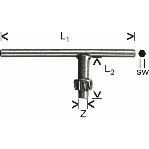 Bosch Rezervni ključ za klasičnu steznu glavu 1607950028, S1, G, 60 mm, 30 mm, 4 mm Cene