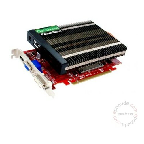 Powercolor AMD Radeon 6570 GoGreen SILENT AX6570 1GBK3-NHG grafička kartica Cene