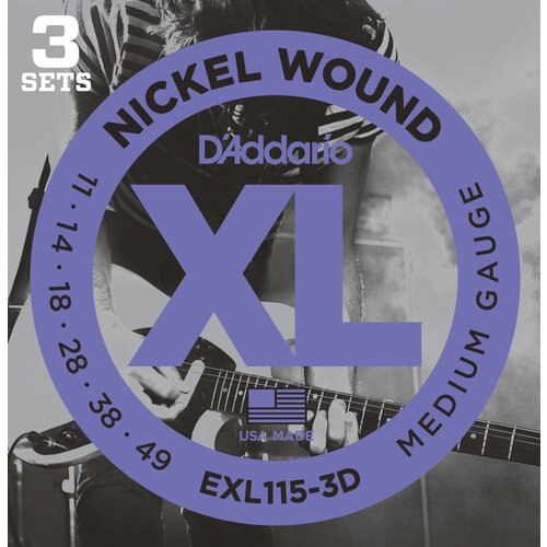 Daddario EXL115-3D Slike