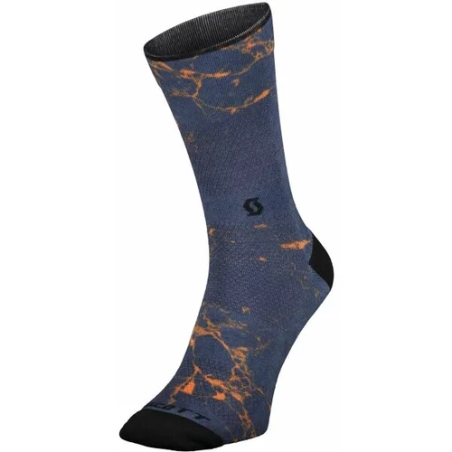 Scott TRAIL VERTIC CREW Biciklističke čarape, tamno plava, veličina